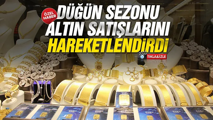Kuyumcu Osman Bekar, ‘Düğün sezonu açıldı işler arttı’