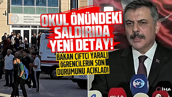Manisa’daki okul saldırısında 10 öğrencinin tedavisi sürüyor