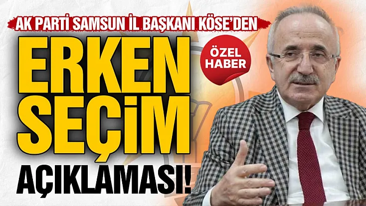 Mehmet Köse, ‘Seçim startı olarak değerlendirilmesi kesinlikle doğru değil’