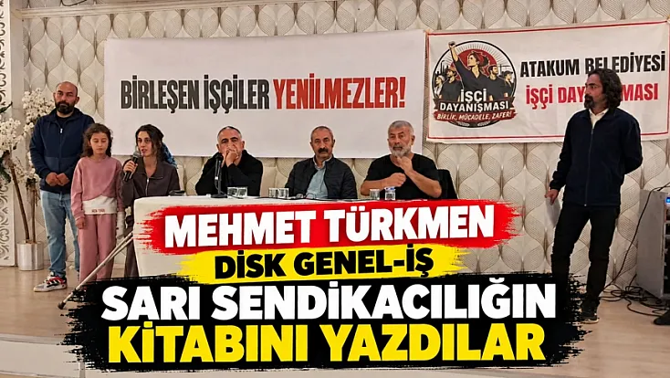 Mehmet Türkmen’den DİSK Genel-İş’e sert eleştiri