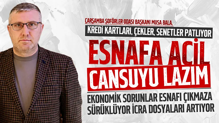 Musa Bala, ‘Kepenkler birer birer kapanıyor’