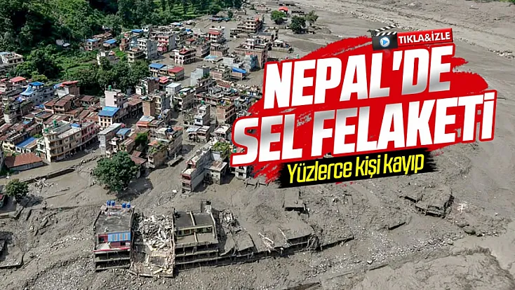 Nepal'de felaket, ani sel ve heyelan yıkıp geçti