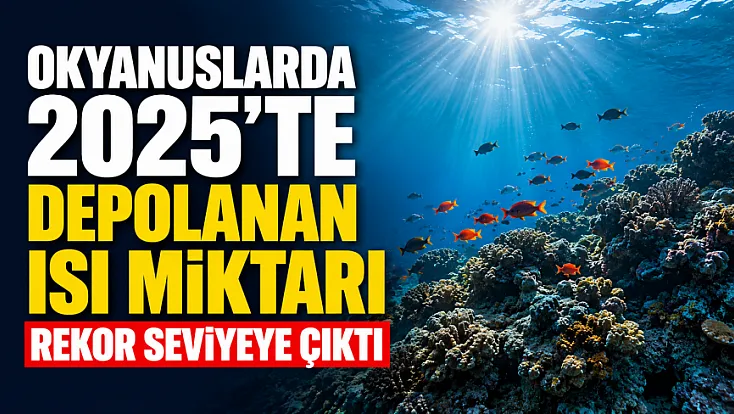 Okyanuslarda 2025'te depolanan ısı miktarı rekor seviyeye çıktı