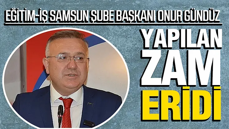 Onur Gündüz, ‘Maaş artışları eridi’