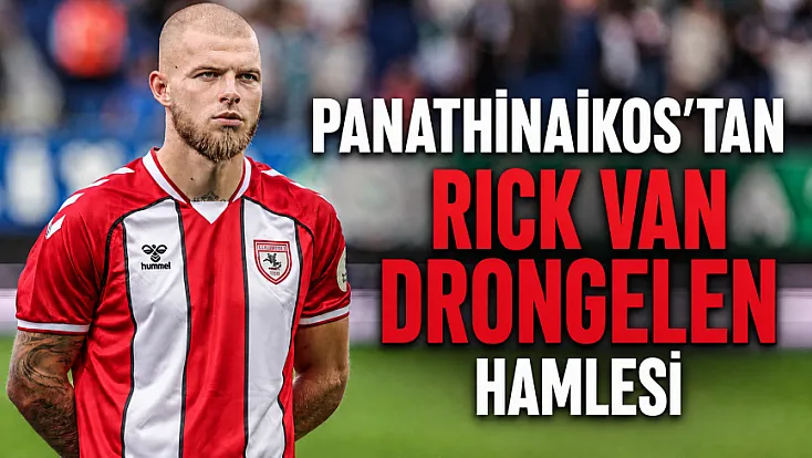 Panathinaikos'tan Rick van Drongelen Hamlesi