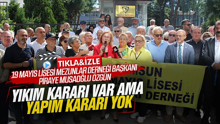 Piraye Musaoğlu Özgün, ’19 Mayıs Lisesi merkezde kalmalı’