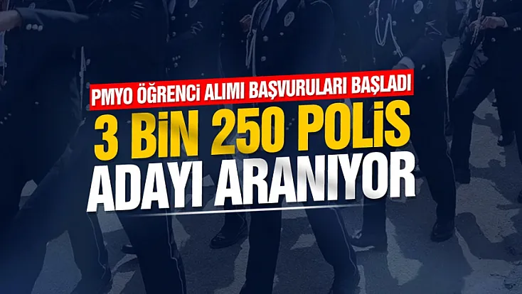 PMYO 3 Bin 250 Öğrenci Alımı Başvuruları Başladı