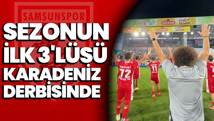 Rize'de Zafer Coşkusu! Sezonun İlk 3’lüsü