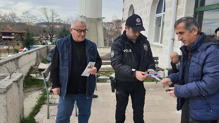 Salıpazarı’nda vatandaşlara dolandırıcılık uyarısı