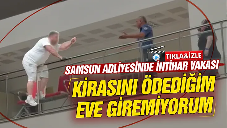 Samsun Adliyesi'ndeki faciayı güvenlik amiri engelledi