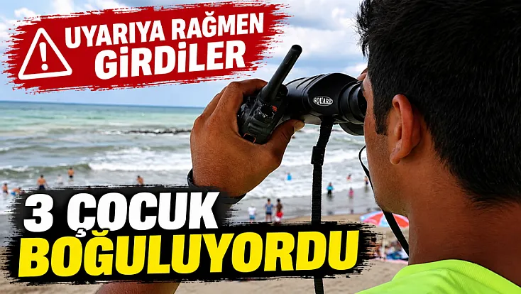 Samsun Atakum'da korku dolu anlar