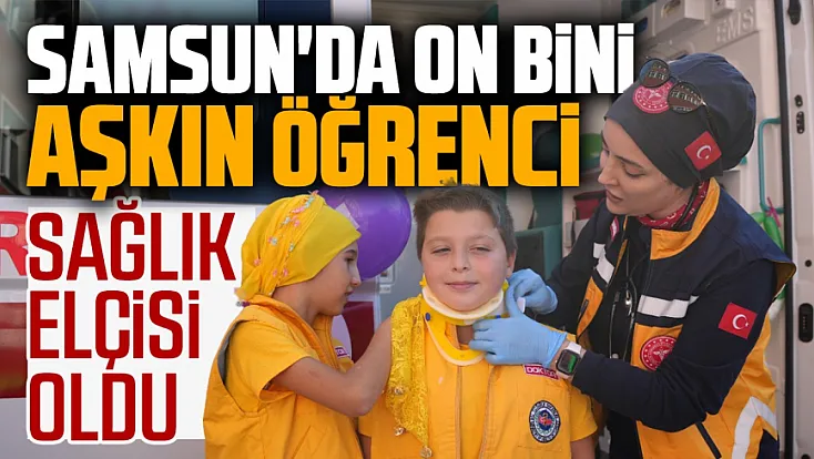 Çarşamba’da 'Sağlıklı Çocuk, Sağlıklı Gelecek Programı' etkinliği düzenlendi