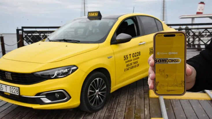 Samsun’da dijital taksi dönemi: “SamTaksi” hizmete giriyor