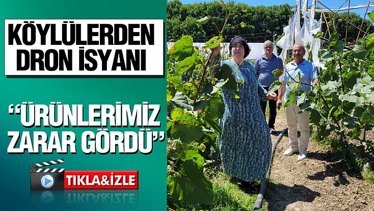 Samsun’da ‘dron ile çeltik ilaçlaması’ yine tartışma konusu