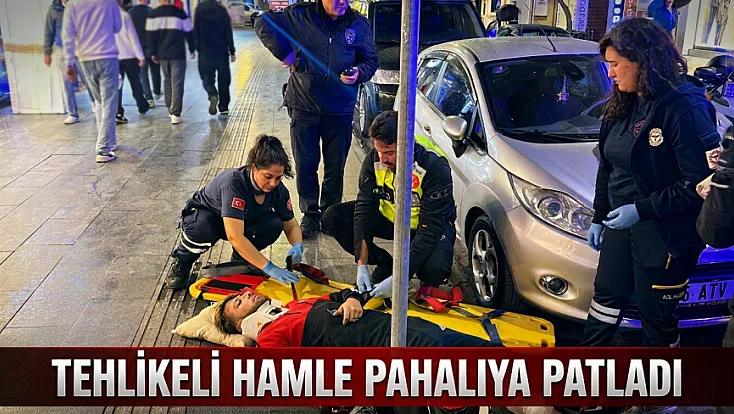 Samsun’da tehlikeli makas kazayla bitti
