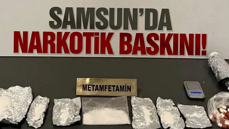 Samsun’da uyuşturucu operasyonu: 4 şüpheli yakalandı