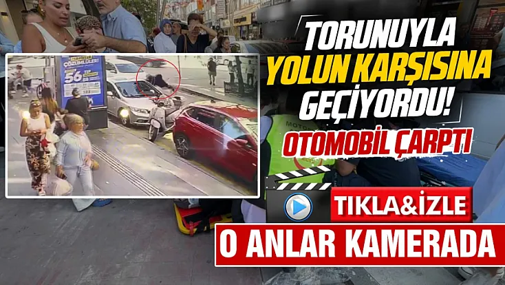 Samsun’da yürekleri ağza getiren kaza!