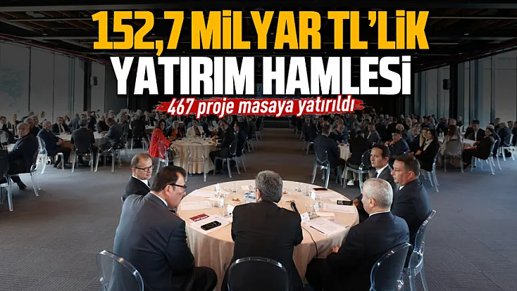 Samsun İl Koordinasyon Kurulu Toplantısı gerçekleştirildi: 467 projenin toplam tutarı 152,7 milyar TL