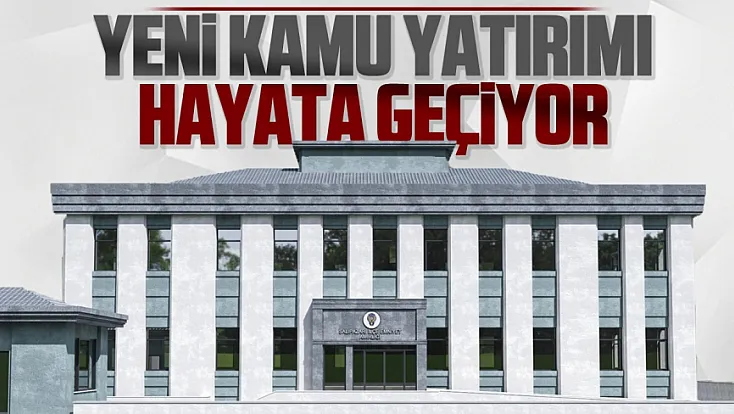 Samsun Salıpazarı'na yeni Emniyet Müdürlüğü binası yapılıyor