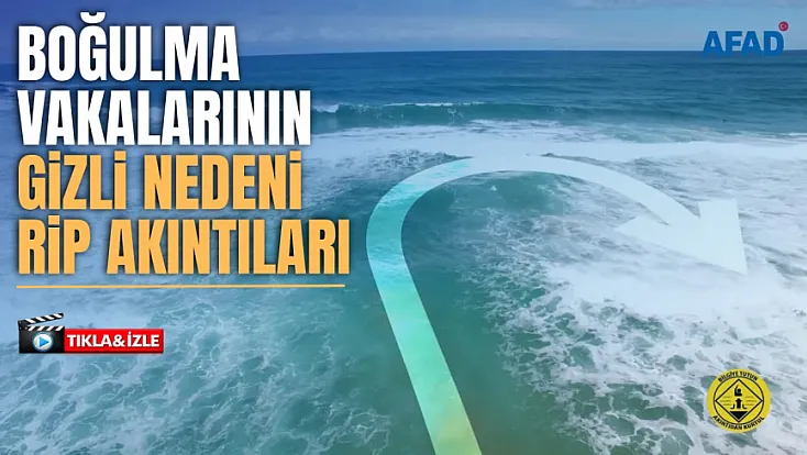 Samsun Valiliği’nden rip akıntısına karşı uyarı