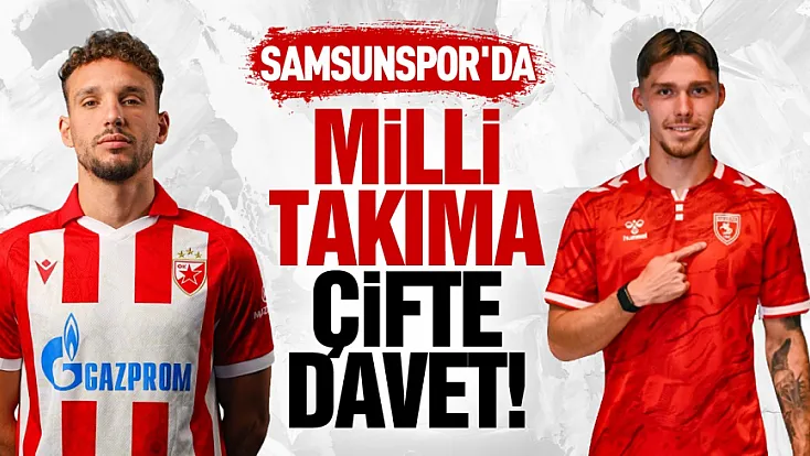 Samsunspor'da Eraković ve Drapiński ülkelerinden davet aldı