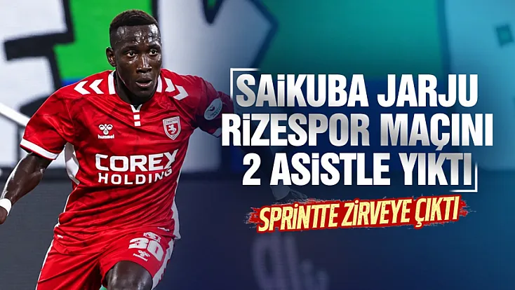Samsunspor'da Saikuba Jarju fırtınası