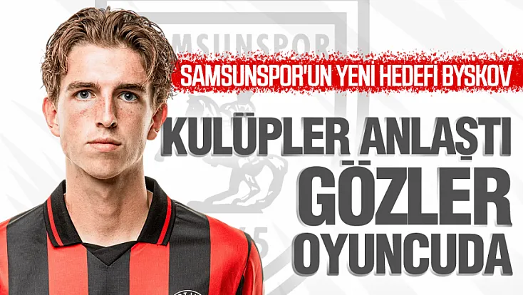 Samsunspor'dan orta sahaya Danimarkalı takviyesi