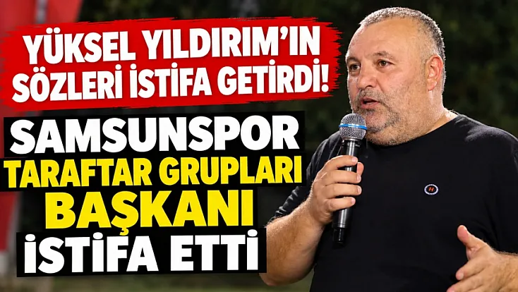 Samsunspor sürpriz  ayrılık: Tonguç Ali Anıl istifa etti