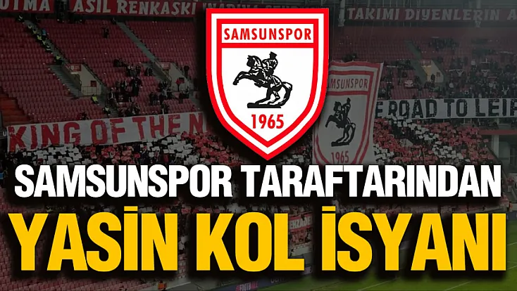 Samsunspor taraftarından kritik maç öncesi hakem isyanı