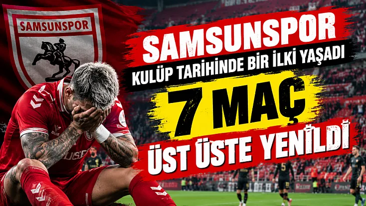 Samsunspor tarihinde bir ilk