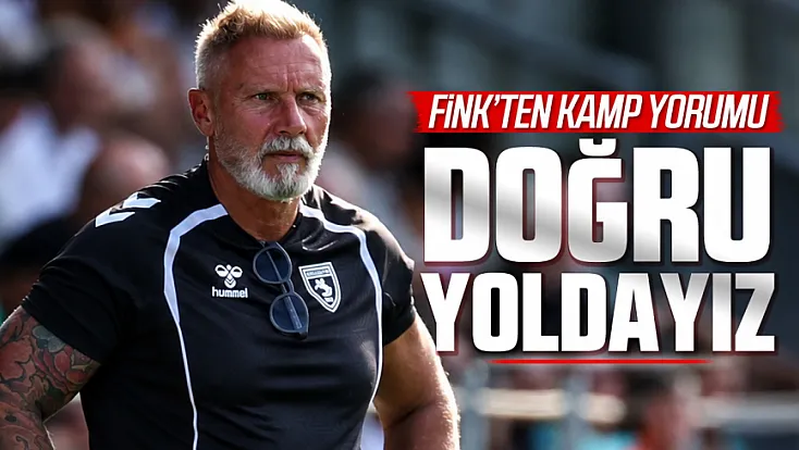 Samsunspor’un hocası Fink’ten önemli açıklama