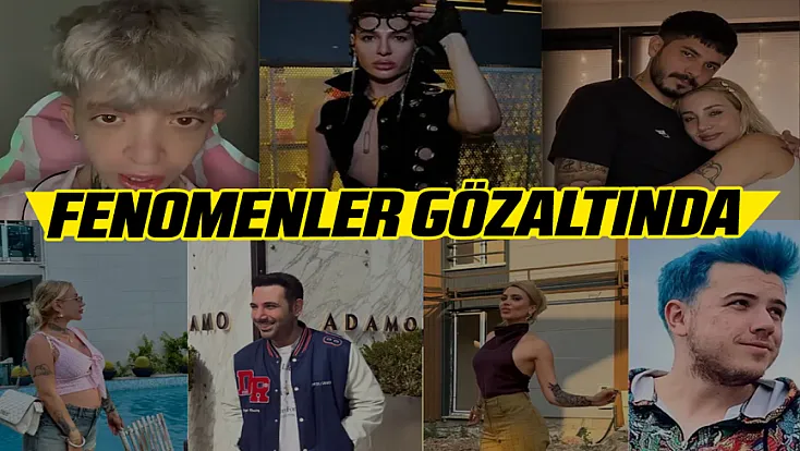 Sosyal medya fenomenlerine 10 ilde operasyon