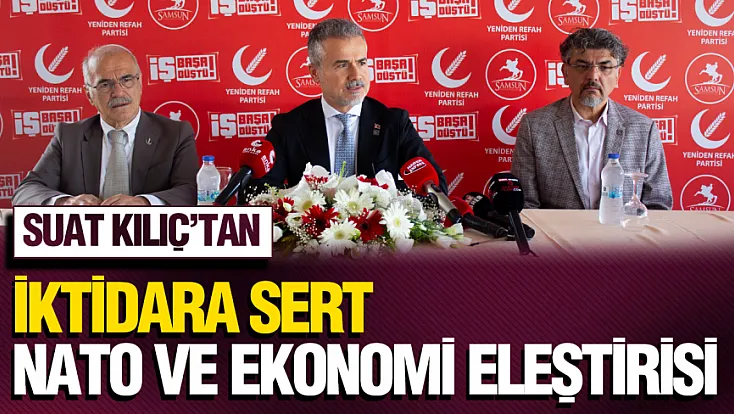 Suat Kılıç'tan Sert Çıkış: NATO'da Yaptırımlar Değil Menü Konuşuldu