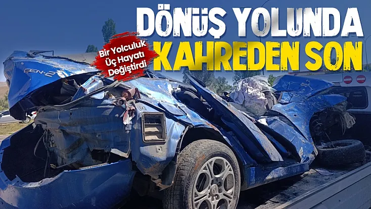 Takla Atan Otomobilde Acı Son: Genç Çift Yaşamını Yitirdi, 8 Aylık Bebek Ağır Yaralı