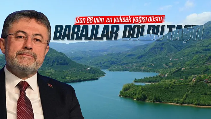 Tarım ve Orman Bakanı Yumaklı: ‘Barajlarımızın aktif doluluk oranı yüzde 81,5'e ulaştı’