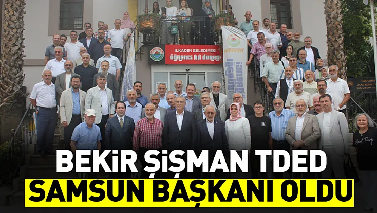 TDED Samsun Şubesi'nde Yeni Dönem
