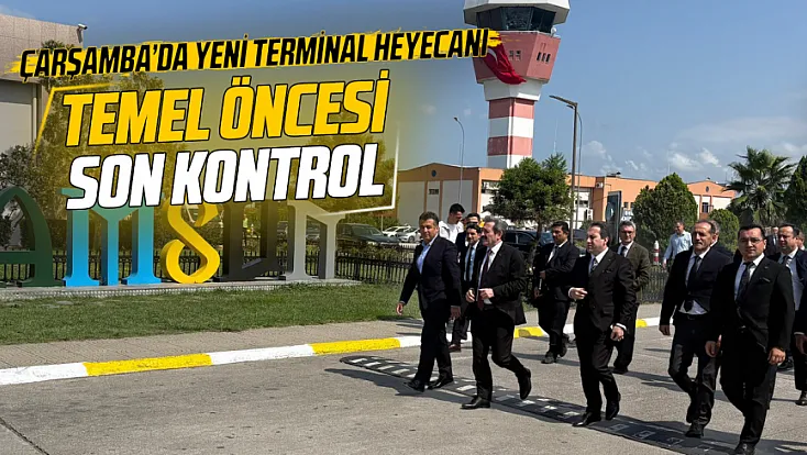 Terminal binası temeli öncesi son kontroller