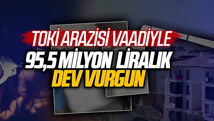TOKİ arazilerini sahte belgelerle satan şebekeye operasyon