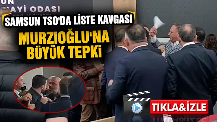 TSO seçimlerinde Murzioğlu'nun listesi karıştı kavga çıktı