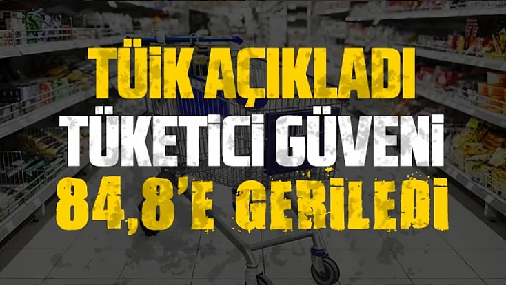Tüketici Güven Endeksi yüzde 7,7 azaldı