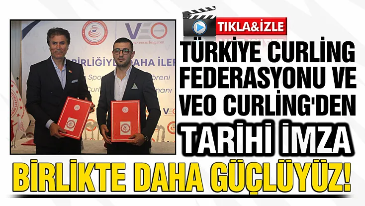 Türkiye Curling Federasyonu, VEO Curling ile sponsorluk anlaşması düzenledi