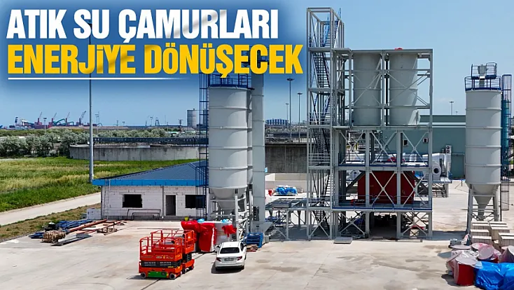 Türkiye’de bir ilk:  Atık su çamurları enerjiye dönüşecek