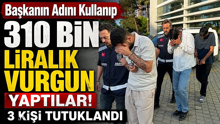 Yardım kolisi vaadiyle dolandırıcılığa 3 tutuklama