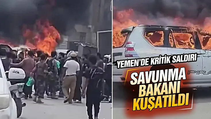 Yemen’de Savunma Bakanı’nın konvoyuna saldırı!