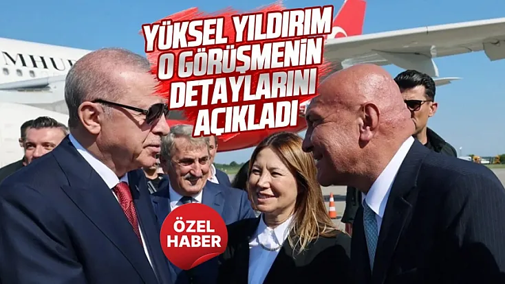 Yüksel Yıldırım, Cumhurbaşkanı Erdoğan ile görüşmesini anlattı