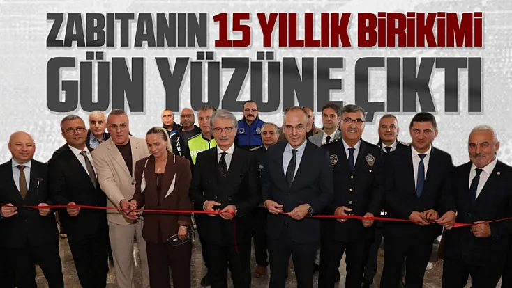Zabıta memurunun 15 yıllık nostalji koleksiyonu sergide buluştu