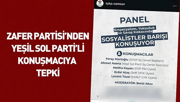 Zafer Partisi'nden Ahmet Asena tepkisi