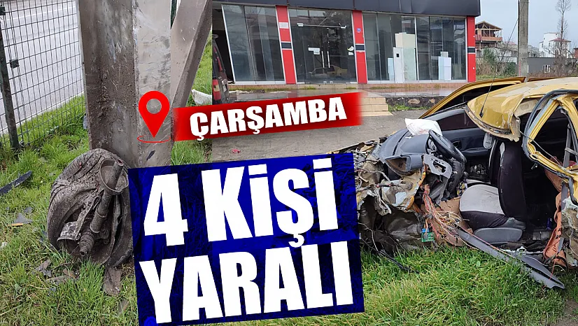 4 KiŞi YARALI