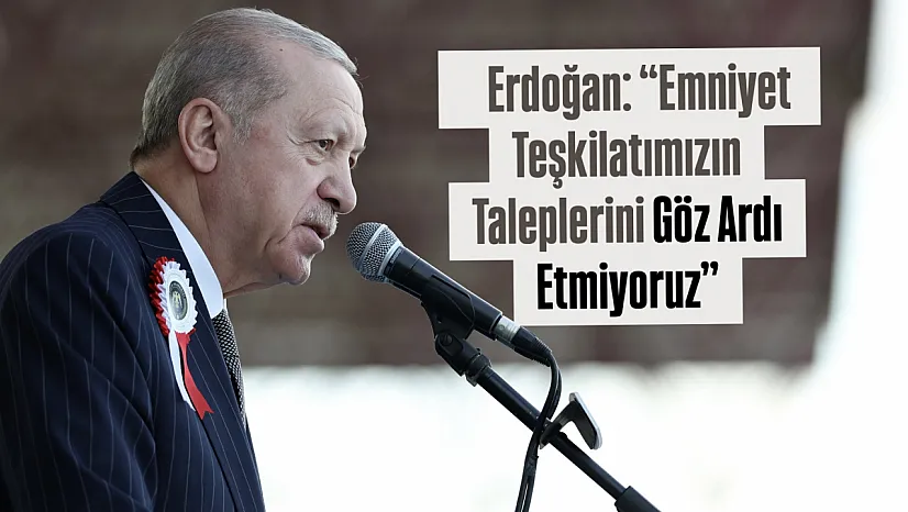 13 Bin 610 Polis Mezun Oldu, Erdoğan'dan Yeni Düzenleme Mesajı