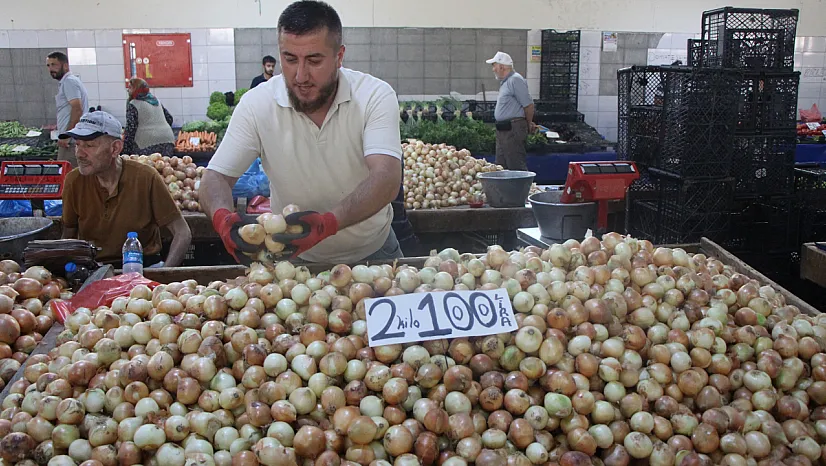 Amasya'da soğan fiyatları rekor kırdı: Kilosu 50 lirayı aştı